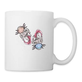Axolotl Astronaut Gift Kids Space Axolotl - Mug - white - Right