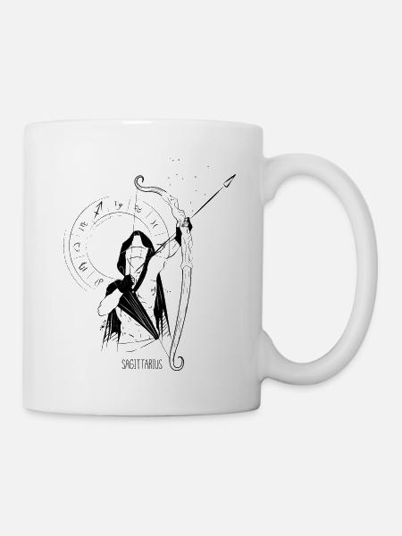 Sagittaire - Schütze - Mug blanc - blanc
