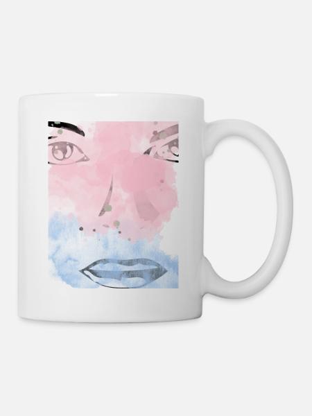 Face - Mug - white