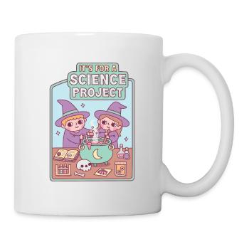 Cute Witch Kids C’est pour un projet scientifique - Mug blanc - blanc - Droite