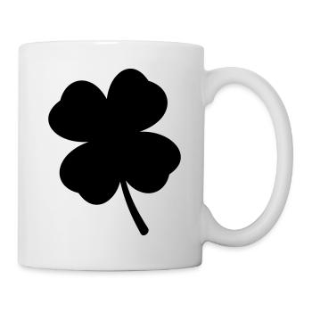 Symbole Cloverleaf - Mug blanc - blanc - Droite
