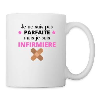 INFIRMIERE - Mug blanc - blanc - Droite