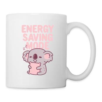 Cute Koala Bear Energy Saving Mode Funny - Mug - white - Right