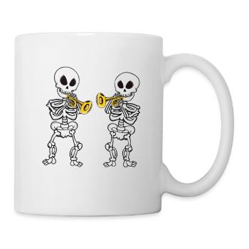 Trompettiste Cadeau Musique Groupe Trompette - Mug blanc - blanc - Droite