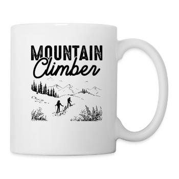 Mountain Climber - Tasse - Weiß - Rechts