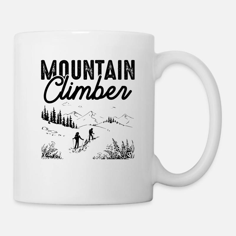 Alpinistes - Mug blanc - blanc