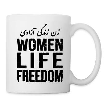 Women life freedom iran - Mug - white - Right