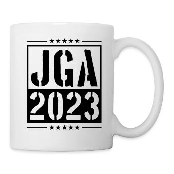 Jga 2023 Enterrement de vie de garçon - Mug blanc - blanc - Droite