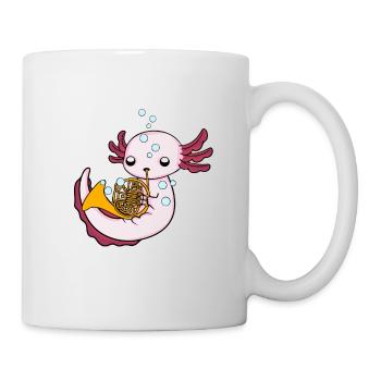 Axolotl Orchestre de Cor Français Musique Enfants Cor Français - Mug blanc - blanc - Droite