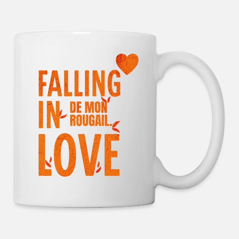 Falling in Love DE MON ROUGAIL - Mug blanc - blanc