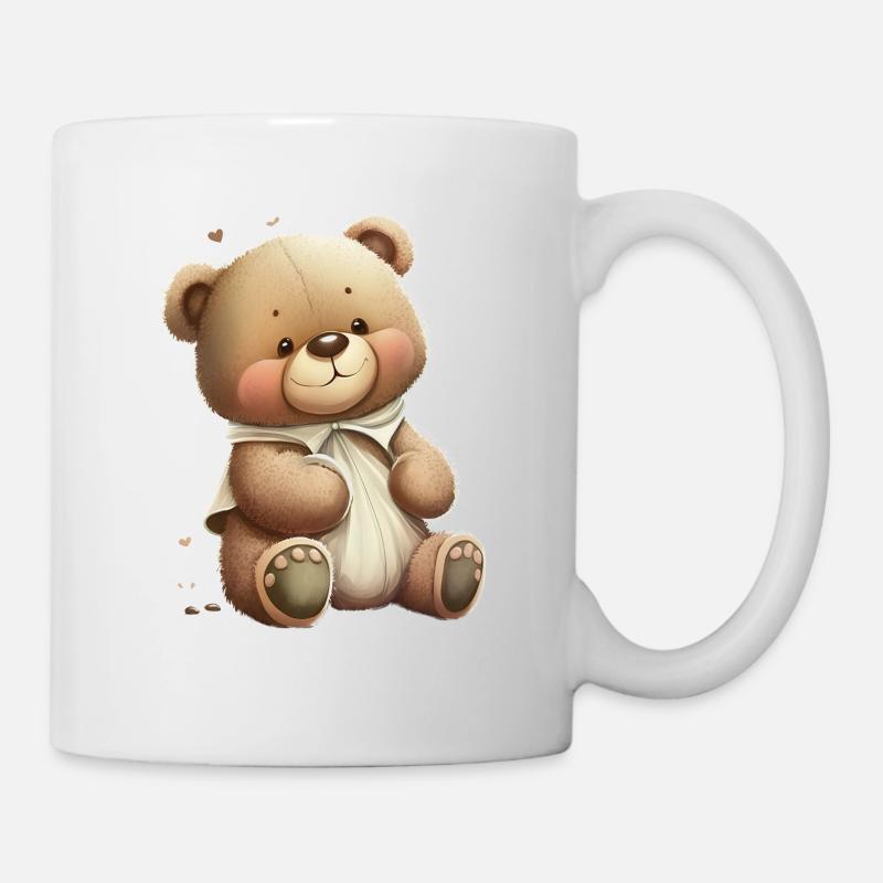 Teddy - Mug blanc - blanc