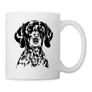 German Shorthair Hunting Dogs Portait Dog Wilsigns - Mug - white - Right