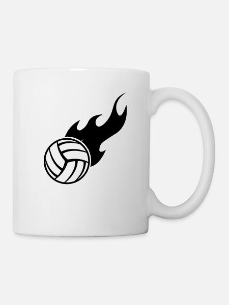 Volley-ball - Mug blanc - blanc