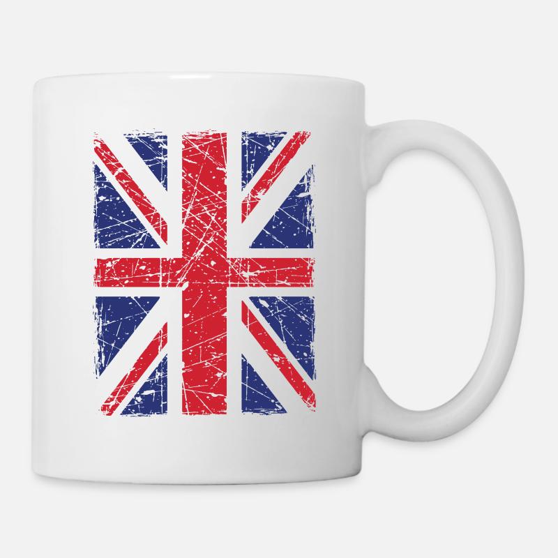 Union Jack - Tasse - Weiß