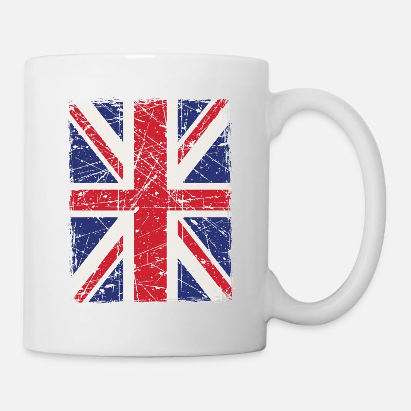 Union Jack - Mug - white