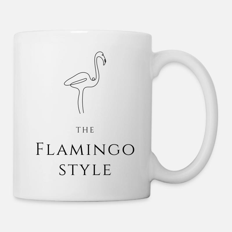 Style Flamingo - Mug blanc - blanc