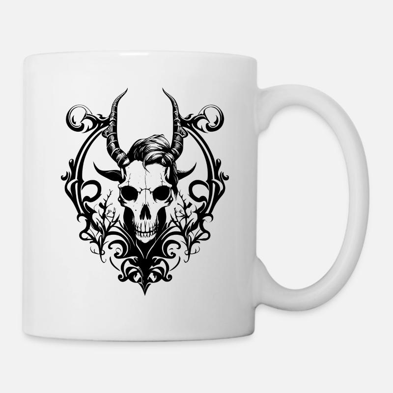 Gothique médiéval - Mug blanc - blanc