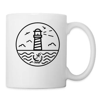 Leuchtturm -Heiligenhafen- - Tasse - Weiß - Rechts