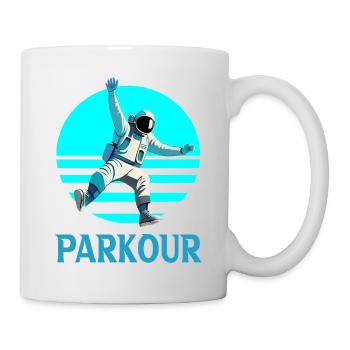 Parkour - Mug - white - Right