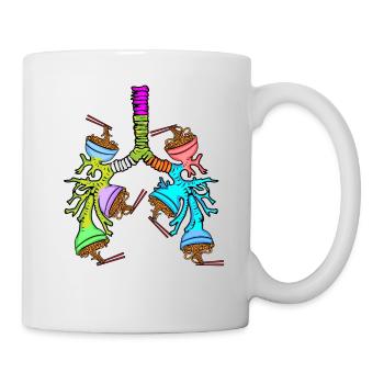 Ramen Geschenk Japanische Nudeln Lustig Ramen - Tasse - Weiß - Rechts