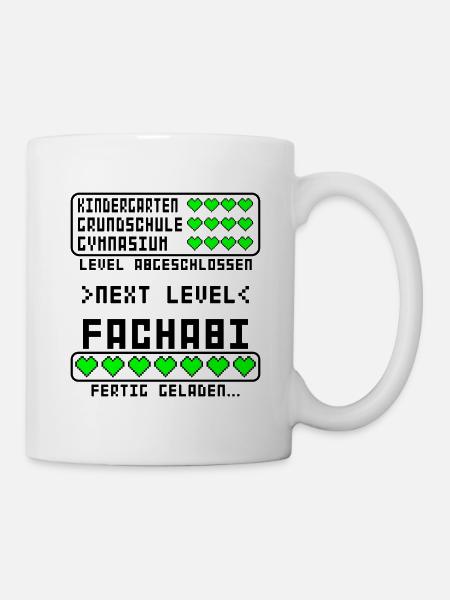 Fachabitur Fachabi zum bestandenen Abgeschlossen - Tasse - Weiß