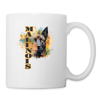Malinois - Mug blanc - blanc - Droite