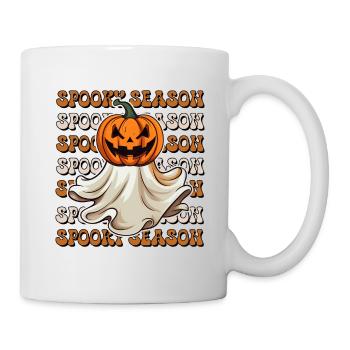 Halloween Spooky Season - Tasse - Weiß - Rechts