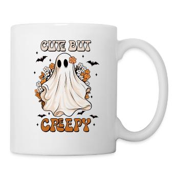 Halloween Cute But Creepy - Mug - white - Right