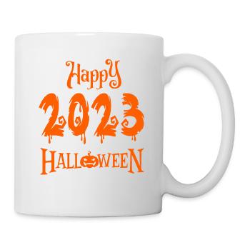 Frohes Halloween 2023 - Tasse - Weiß - Rechts
