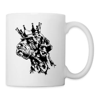 Cesky Fousek Krone Chien Chiens Wilsigns - Mug blanc - blanc - Droite