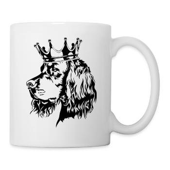 Gordon Setter Crown Dogs Chien de chasse Wilsigns - Mug blanc - blanc - Droite