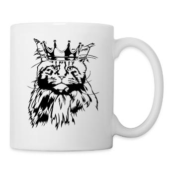Maine Coon Crown Cat Cats Wilsigns - Mug - white - Right