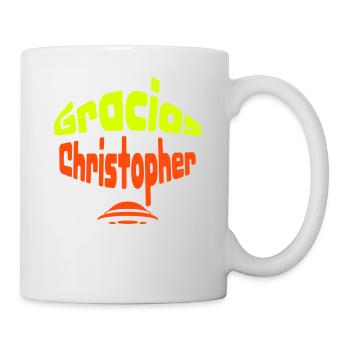 Gracias Christopher - Mug blanc - blanc - Droite