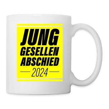 Junggesellenabschied 2024 Jga - Tasse - Weiß - Rechts