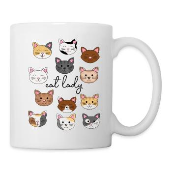 Cat Lady - Mug - white - Right