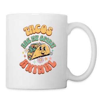 Taco - Tasse - Weiß - Rechts