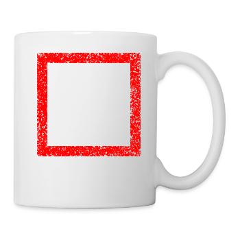 Frame / Red - Mug - white - Right