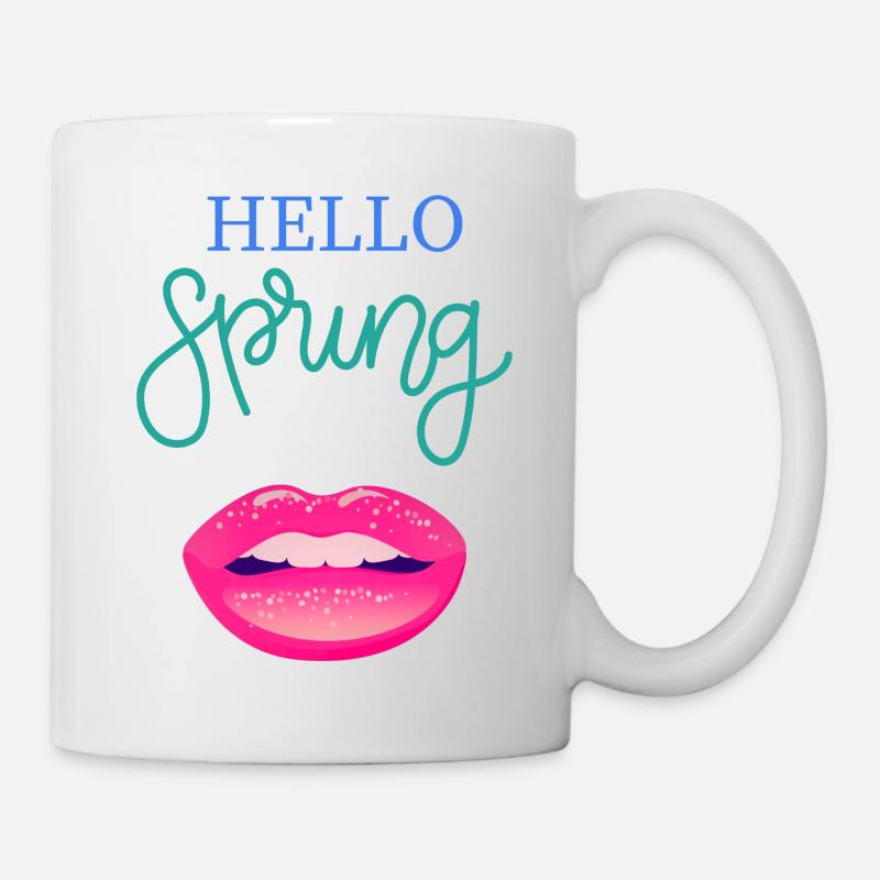 Cadeau printemps - Mug blanc - blanc