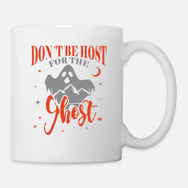 Chasseur de fantômes professionnel drôle Don’t Ghost Host - Mug blanc - blanc