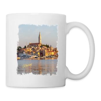 Rovinj im Morgenlicht, ein unvergesslicher Anblick - Tasse - Weiß - Rechts