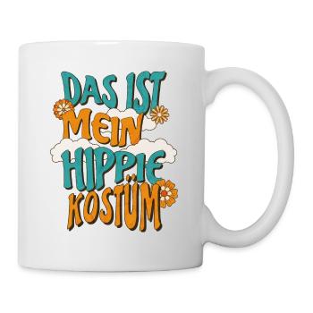 Hippie Kostüm - Tasse - Weiß - Rechts