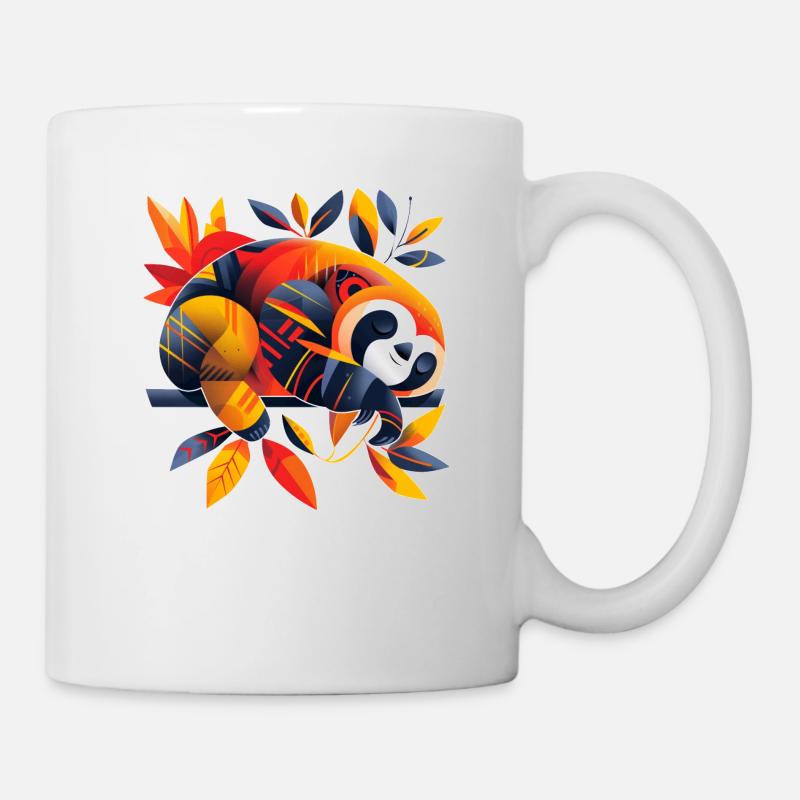 Sloth | abstract artwork - Mug - white
