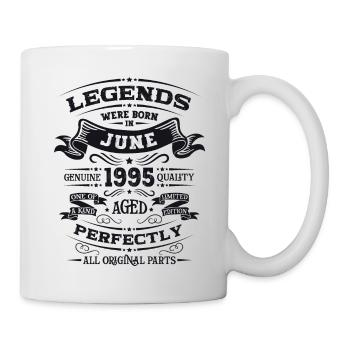 30ème anniversaire Légendaire Juin 1995 Millésime 1995 - Mug blanc - blanc - Droite