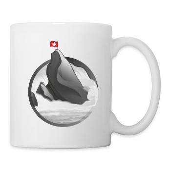 Rheinfall - Tasse - Weiß - Rechts