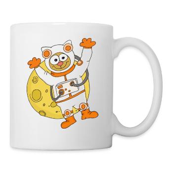 Astronaut Cat - Mug - white - Right