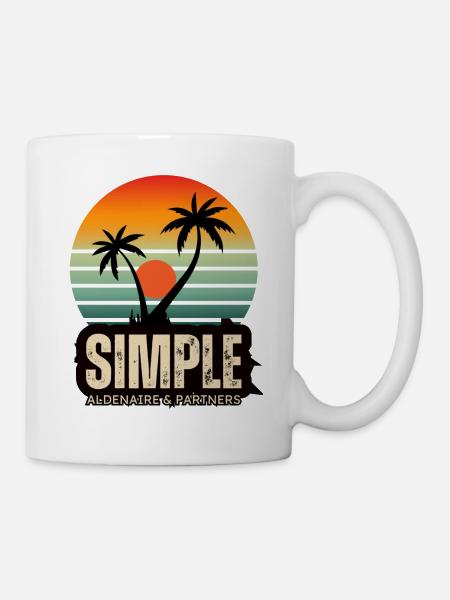 Sunset 4 - Mug - white
