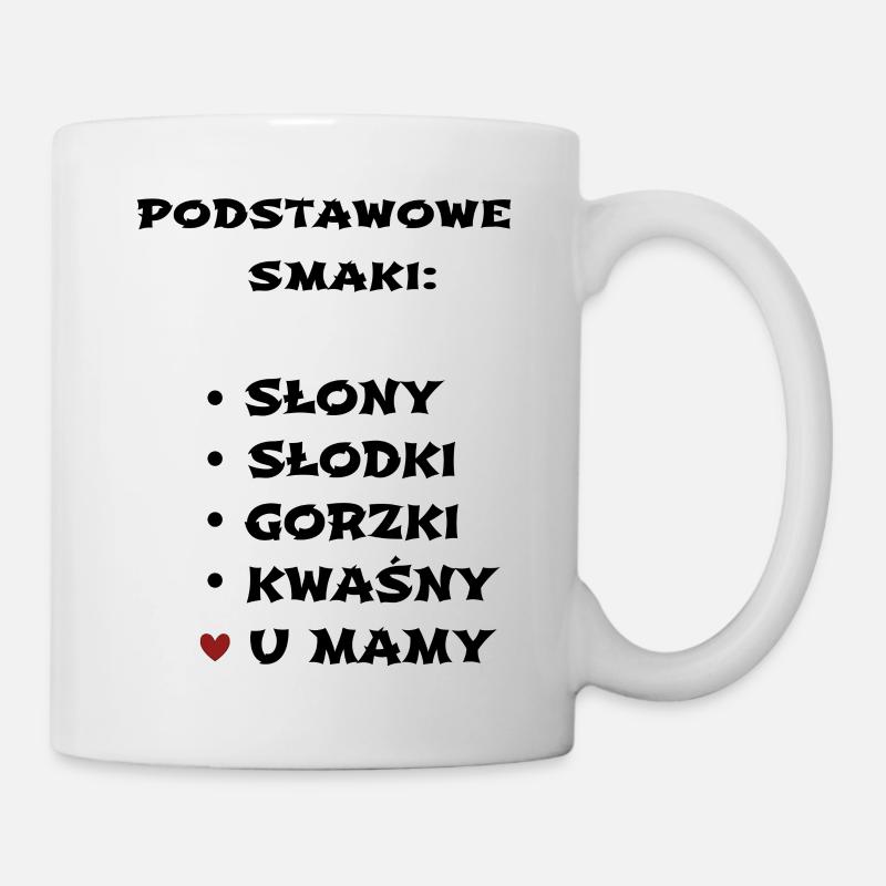 Goûts chez maman - Mug blanc - blanc