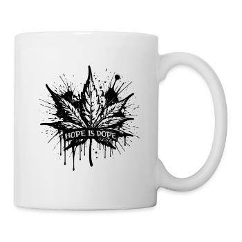 HOPE IS LEAF! - Tasse - Weiß - Rechts