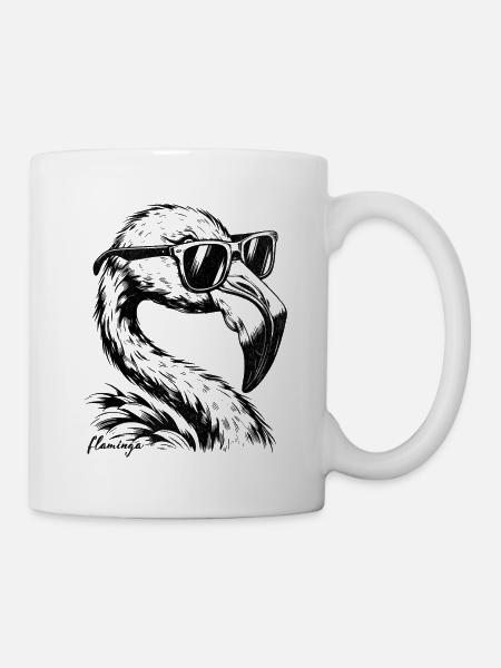 Flaminga! - Tasse - Weiß