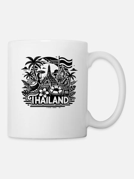 Thailand - 5 - Tasse - Weiß